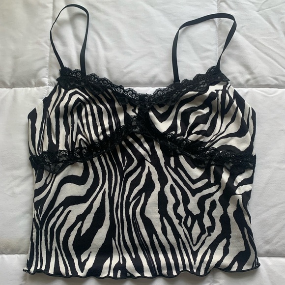Zebra print tank top - Picture 1 of 2